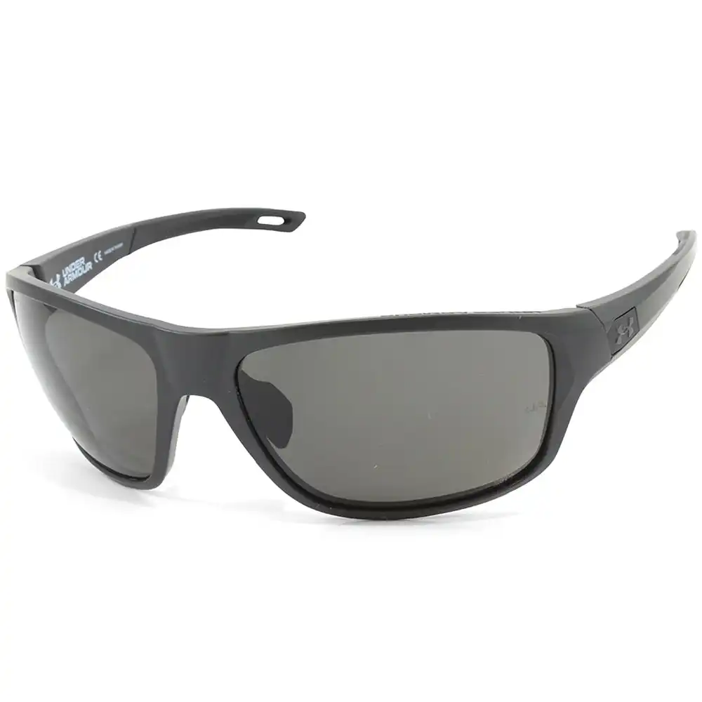 Under Armour Battle Matte Black/Grey Polarised Sunglasses UA0004S 003-6C