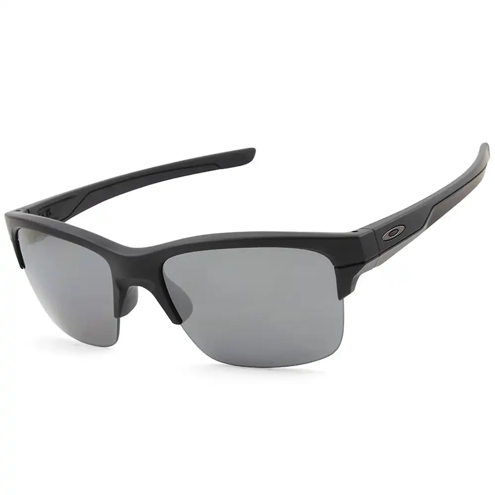 Oakley Thinlink Matte Black/Black Iridium Polarised Men's Sunglasses OO9316-11