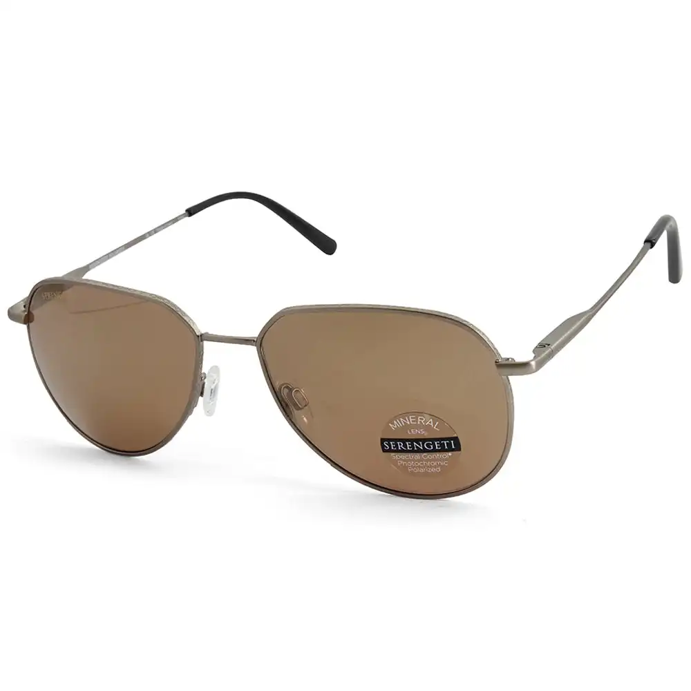 Serengeti Haywood Brushed Bronze/Drivers Gold Polarised Sunglasses SS543001