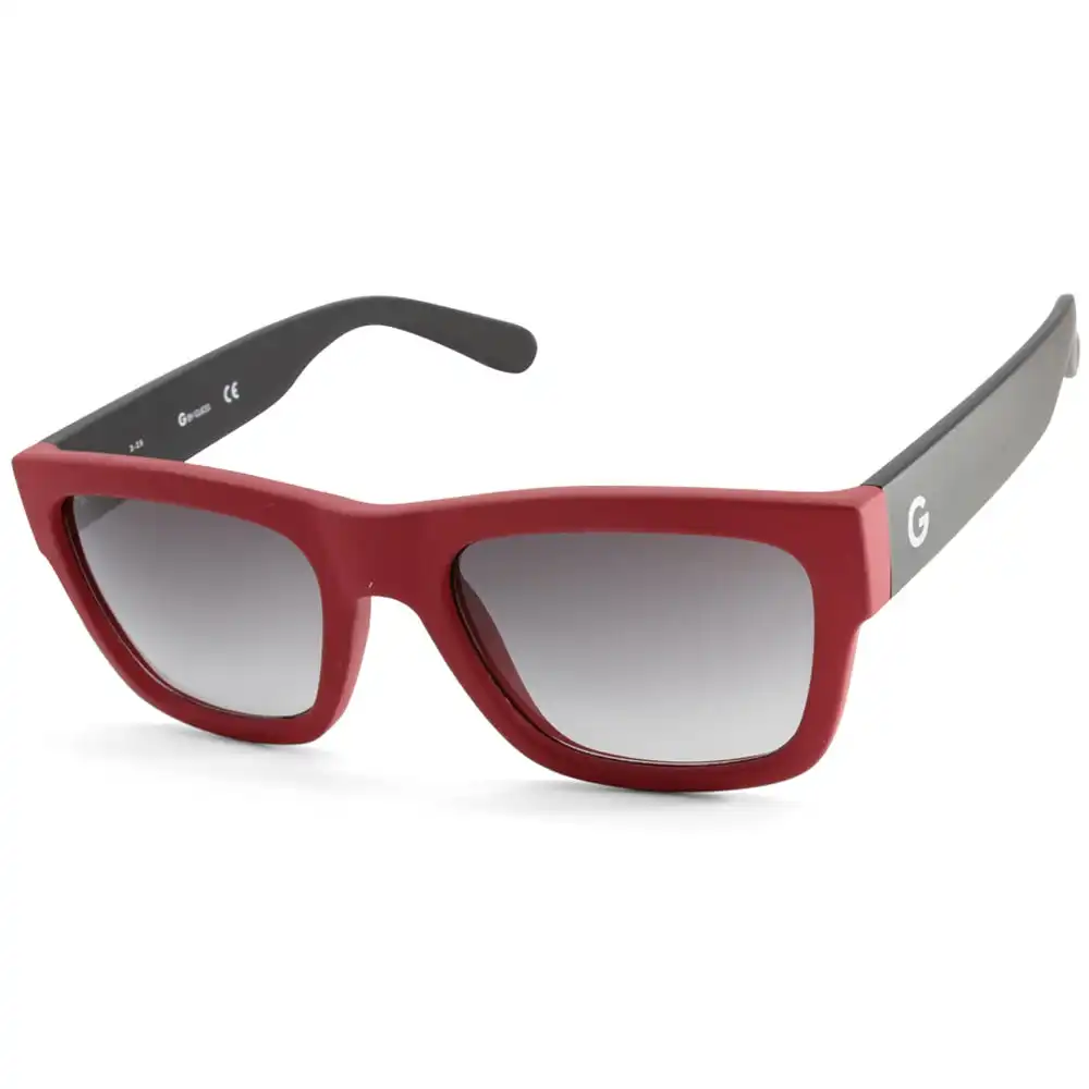 G by Guess GG2106 Matte Red & Black/Grey Gradient Men's Sunglasses