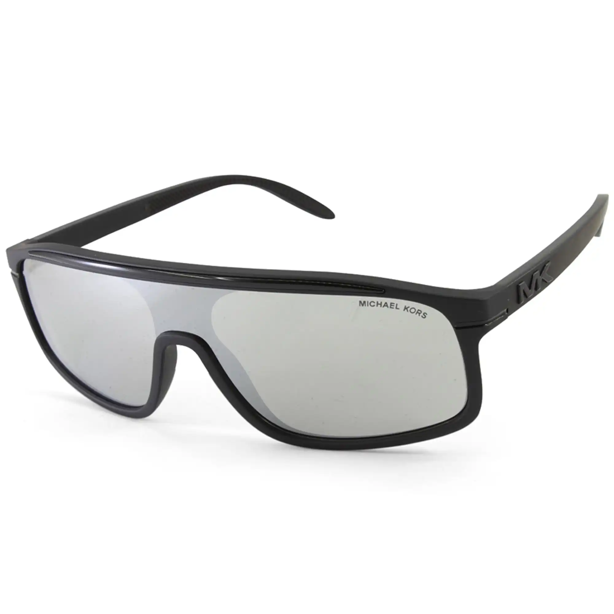 Michael Kors Colton MK2118 33326G Matte Black/Grey Mirror Women's Sunglasses