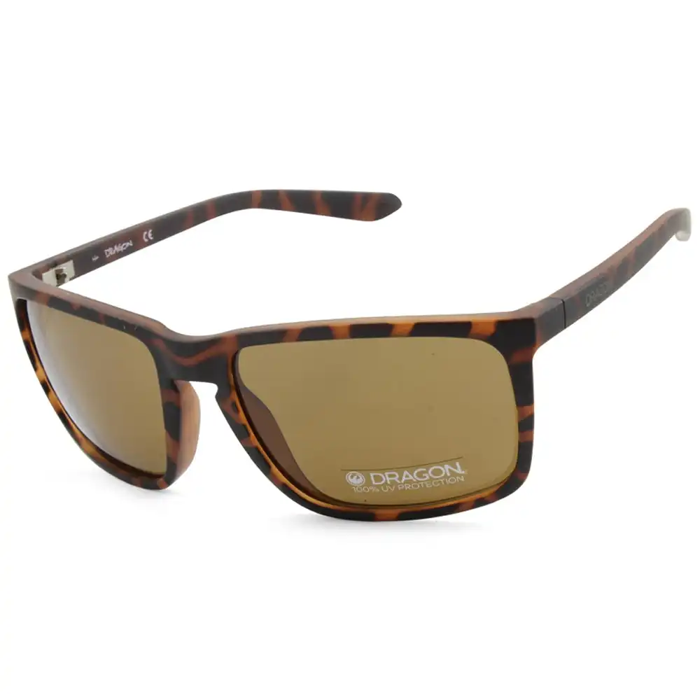 Dragon Melee XL Matte Tortoise/Brown Men's Designer Sunglasses