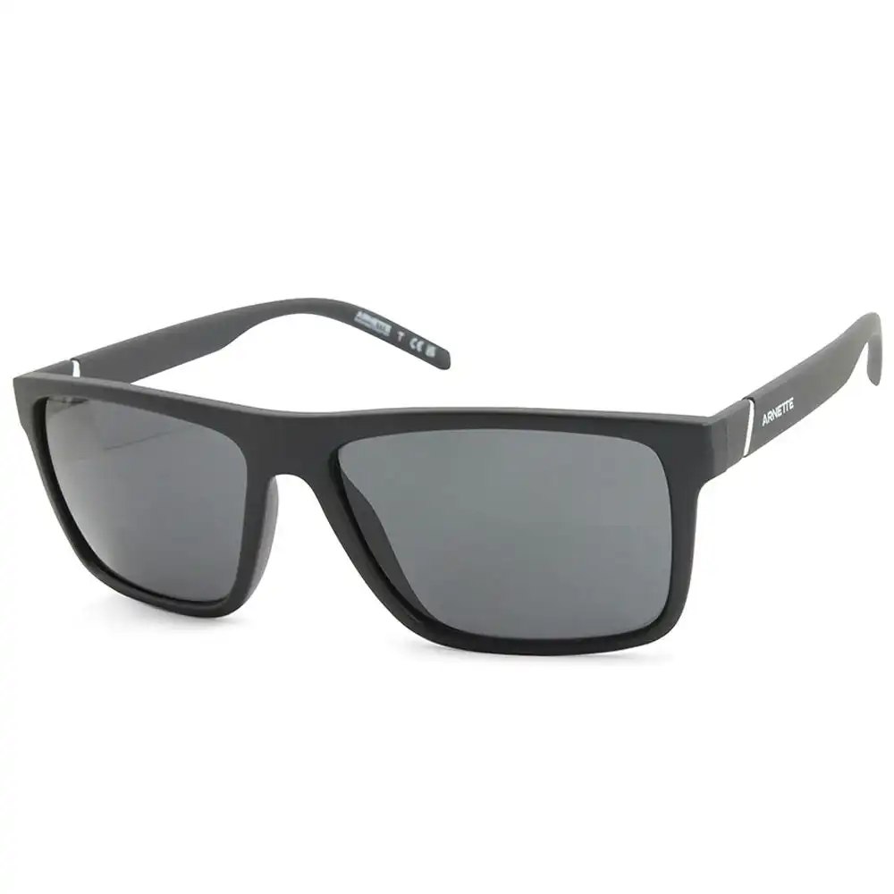 Arnette Goemon Matte Black/Dark Grey Men's Fashion Sunglasses AN4267 01/87