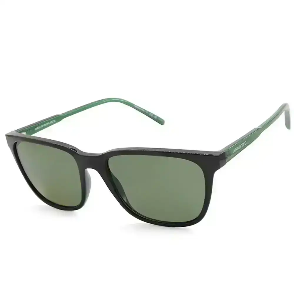 Arnette Cortex Shiny Black/Dark Green Polarised Men's Sunglasses AN4291 27539A