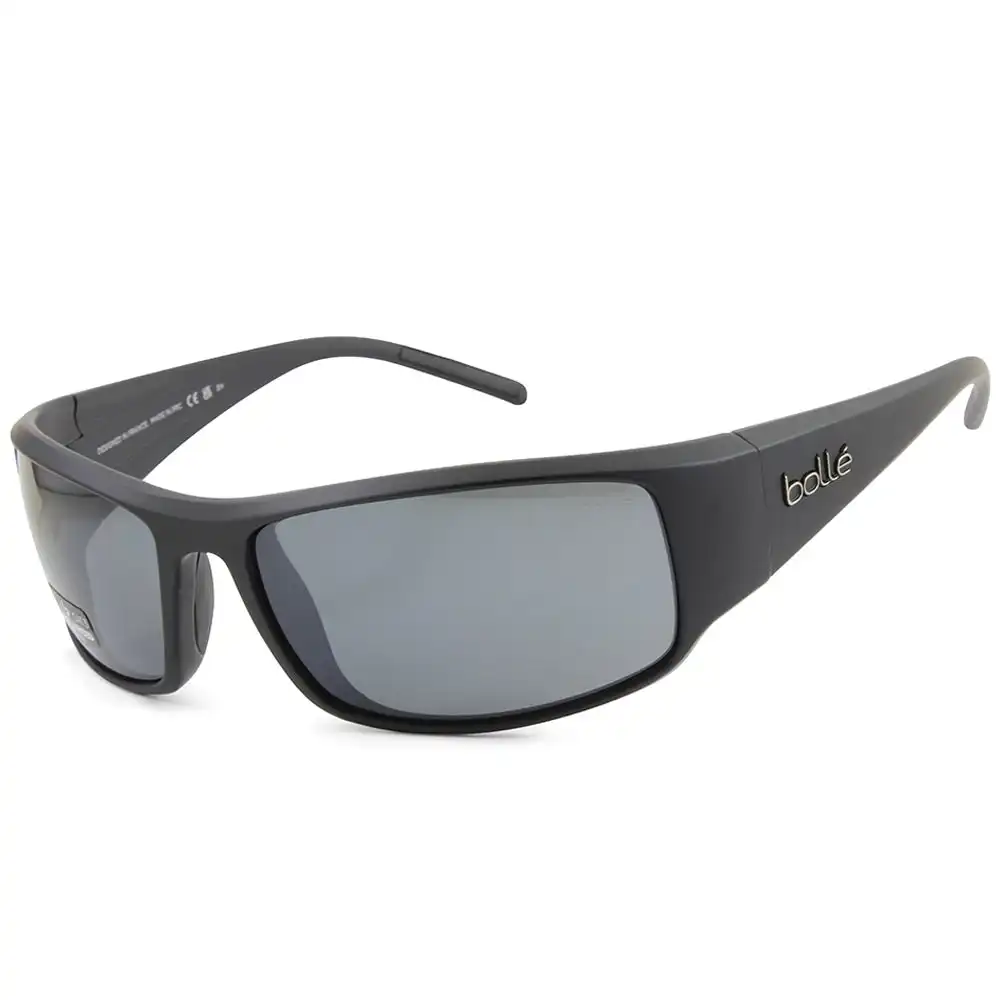 Bolle King Matte Black/Grey TNS Polarised Men's Lifestyle Sunglasses 12573