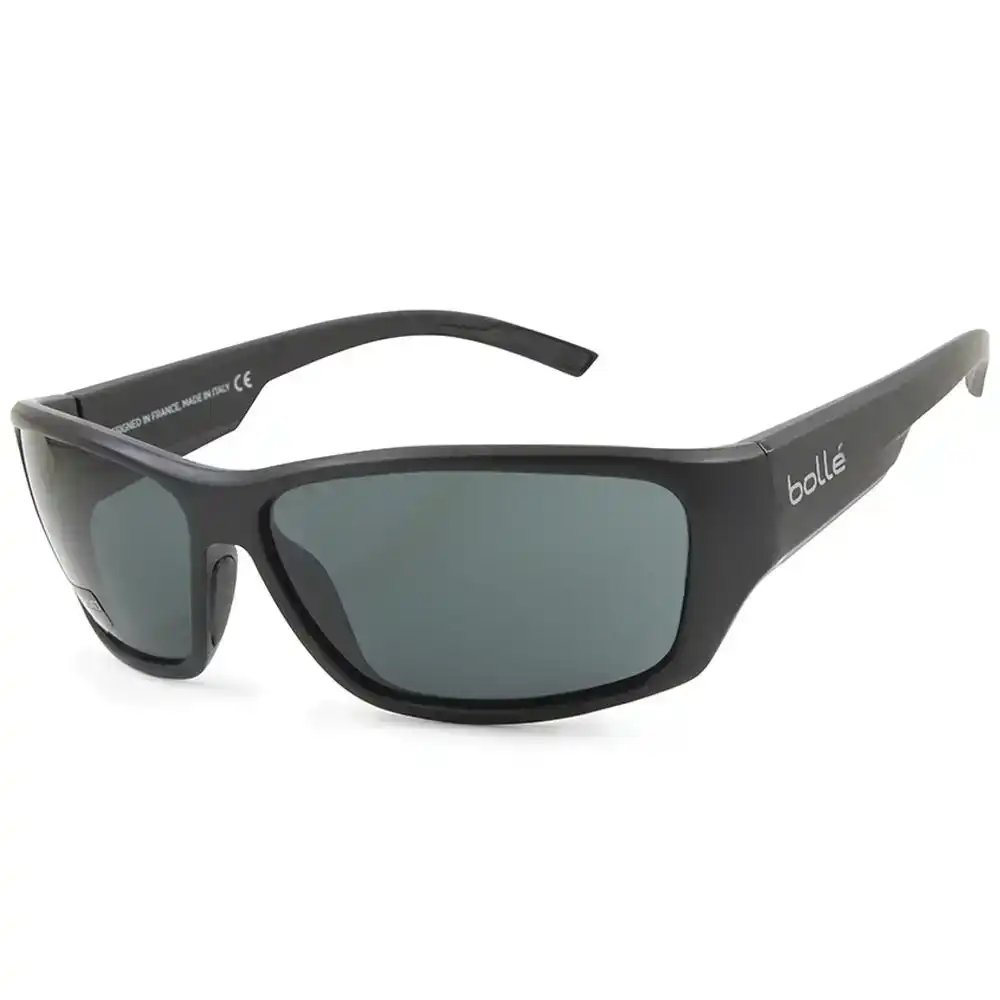 Bolle Ibex Matte Black/Grey TNS Men's Lifestyle Sunglasses 12373