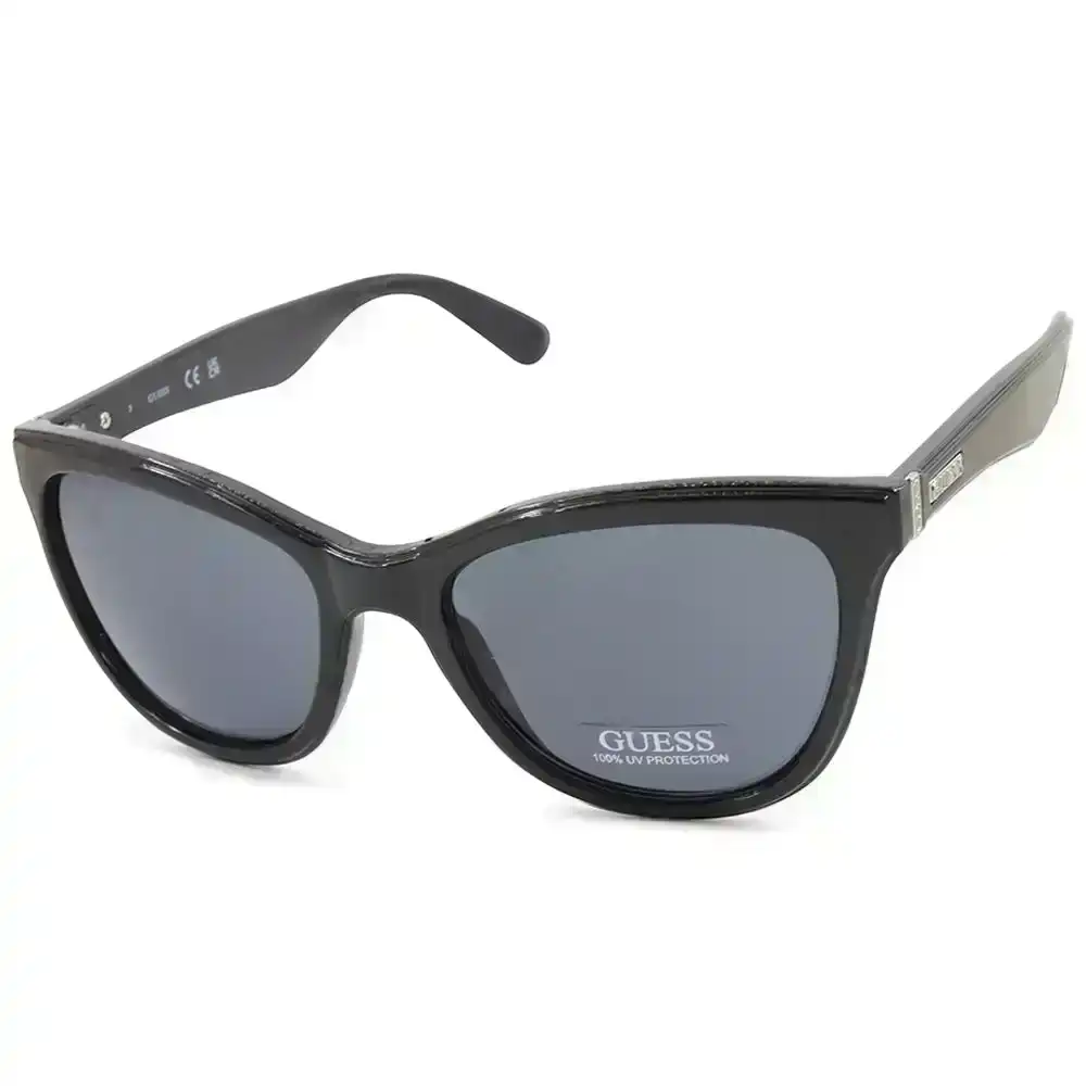 Guess Shiny Black/Grey Women's Fashion Sunglasses GF0296 01A