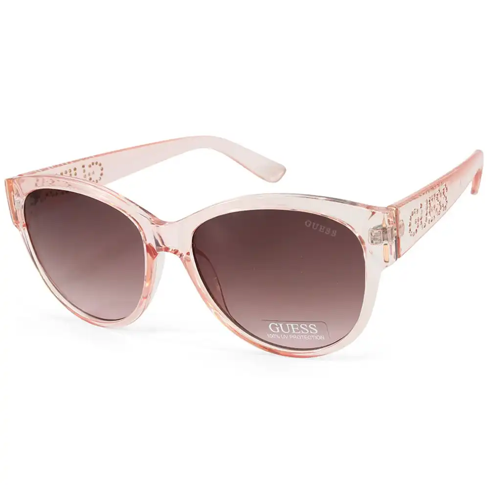 Guess Shiny Pink/Bordeaux Gradient Women's Fashion Sunglasses GF6113 72T