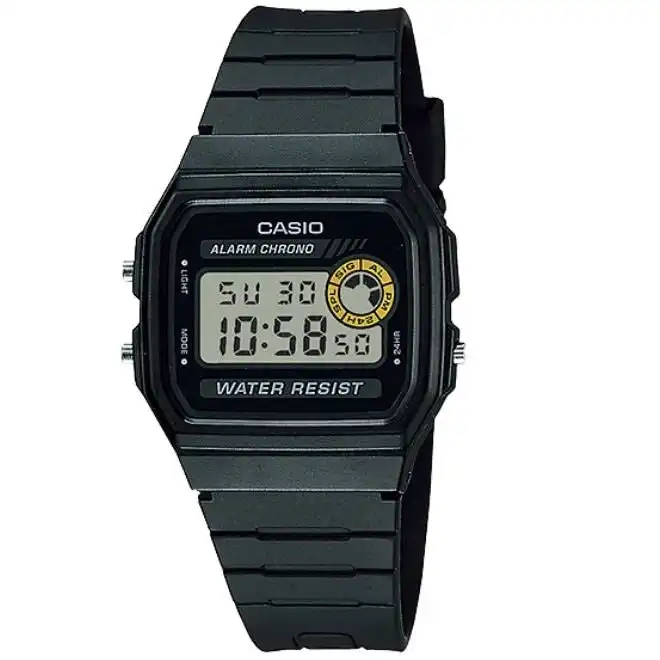 Casio F-94WA-8 Black Basic Retro Vintage Series Unisex Digital Watch