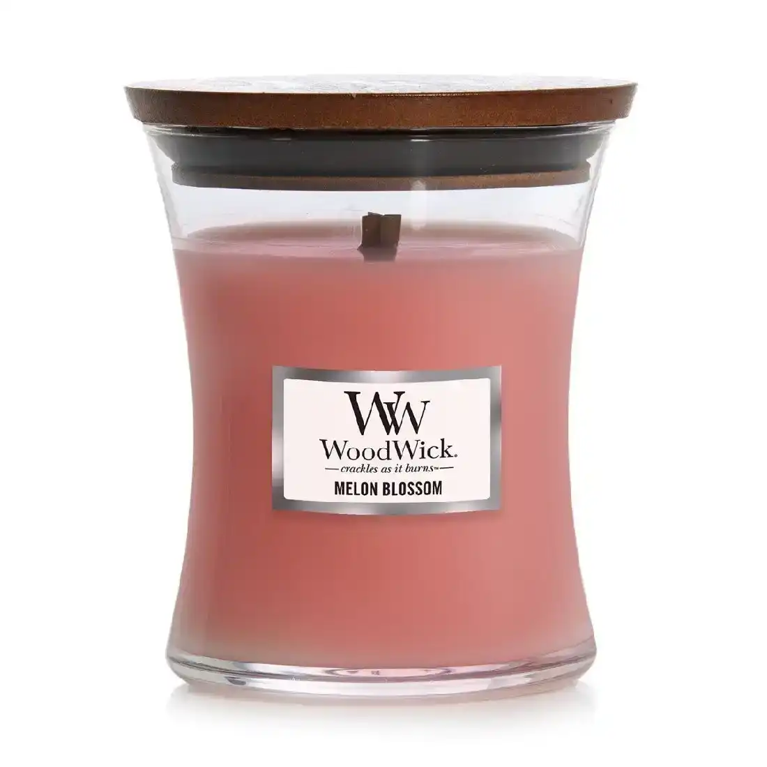 WoodWick Candle Medium 275g - Melon Blossom