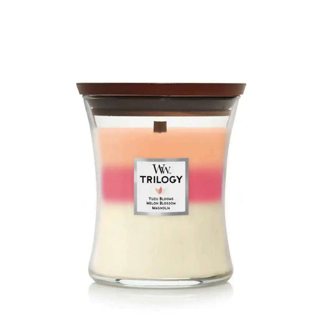 WoodWick Candle Medium Trilogy 275g - Blooming Orchard