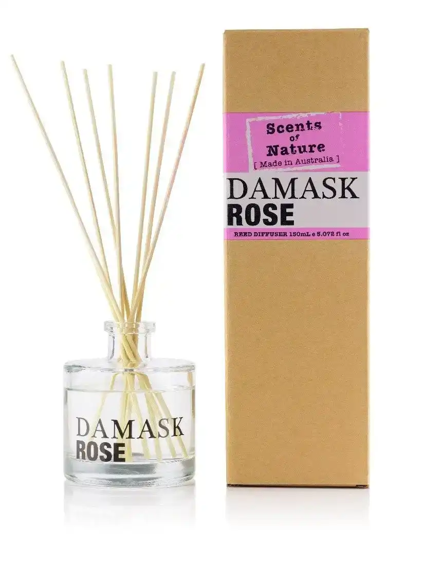 Tilley Scents Of Nature - Reed Diffuser 150ml - Damask Rose