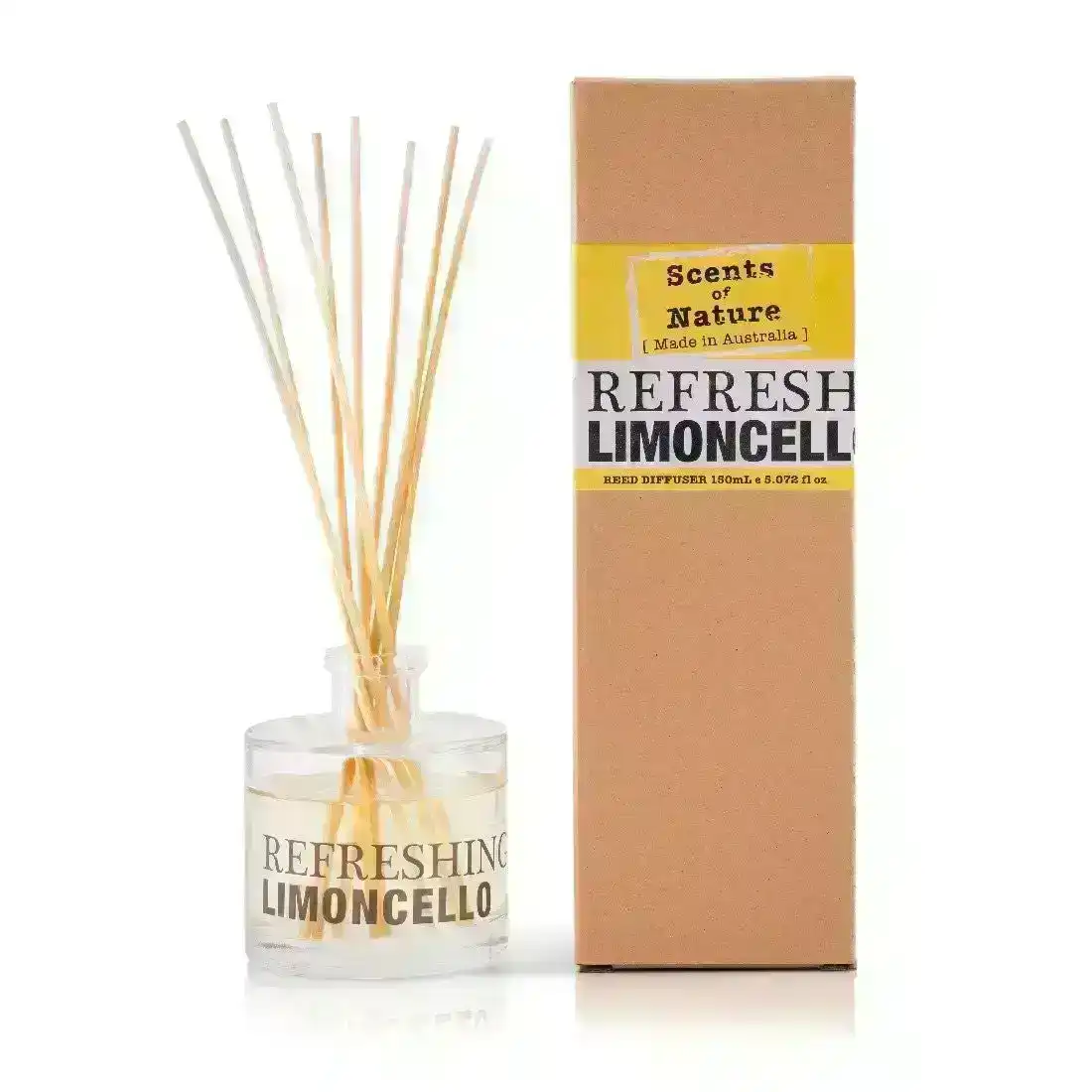Tilley Scents Of Nature - Reed Diffuser 150ml - Refreshing Limoncello