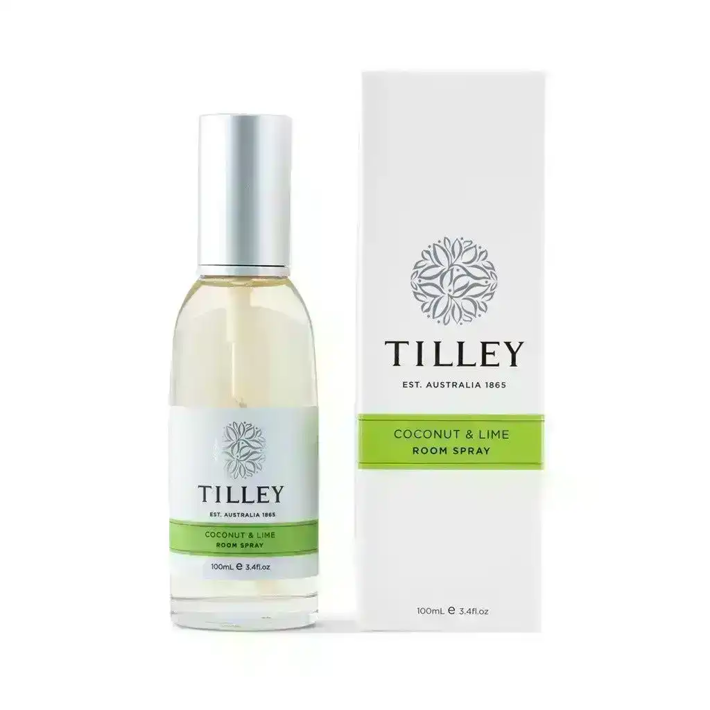 Tilley Classic White - Room Spray 100ml - Coconut & Lime
