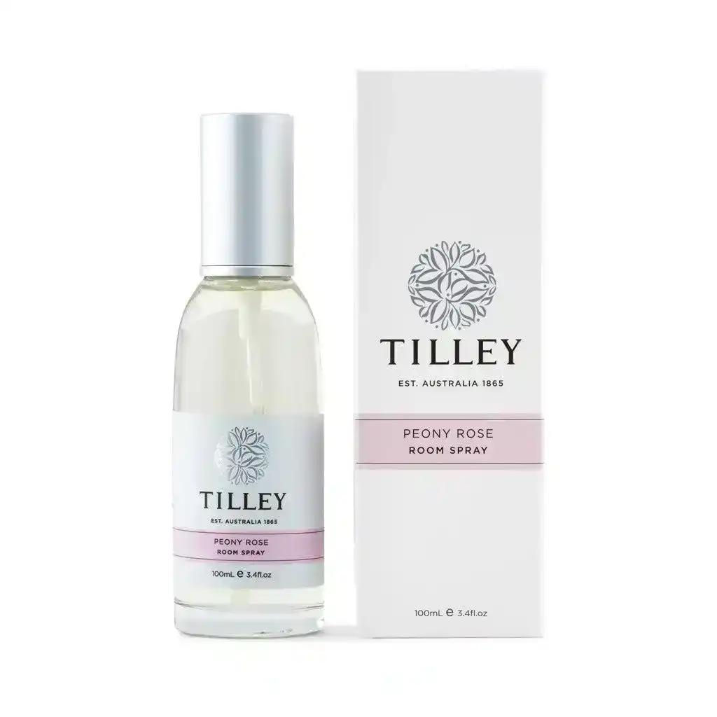 Tilley Classic White - Room Spray 100ml - Peony Rose