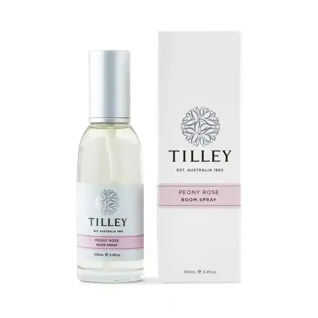 Tilley Classic White - Room Spray 100ml - Peony Rose