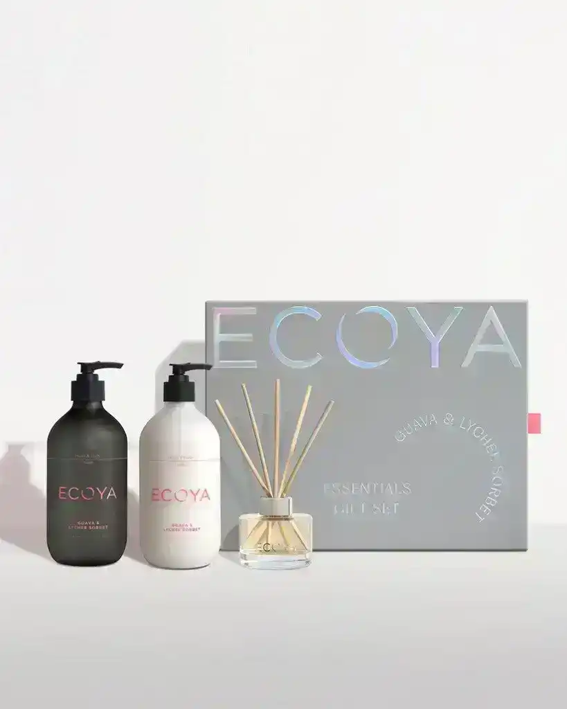 Ecoya Essentials Gift Set - Guava & Lychee