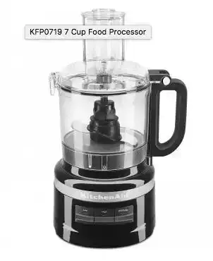 KitchenAid Food Processor 7 Cup - Onyx Black