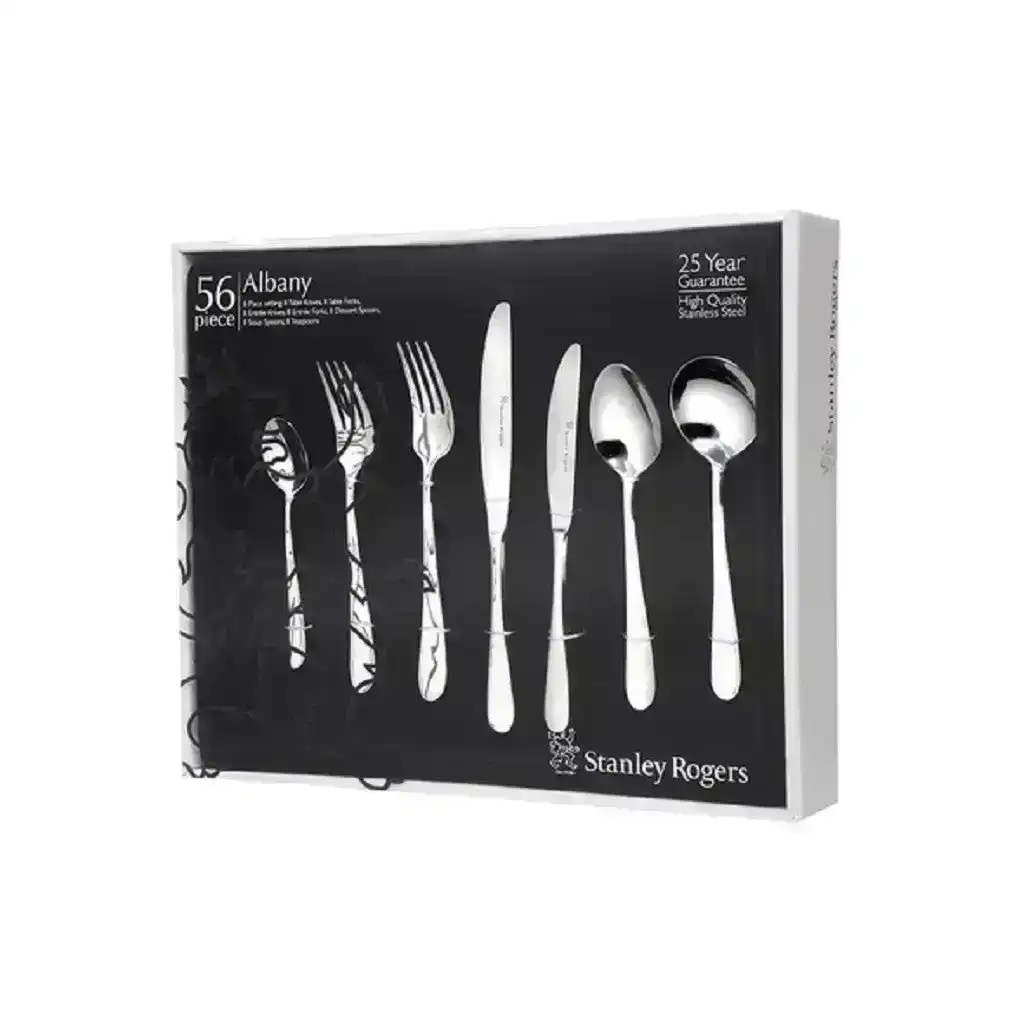 Stanley Rogers Albany 56 Pce Cutlery Set