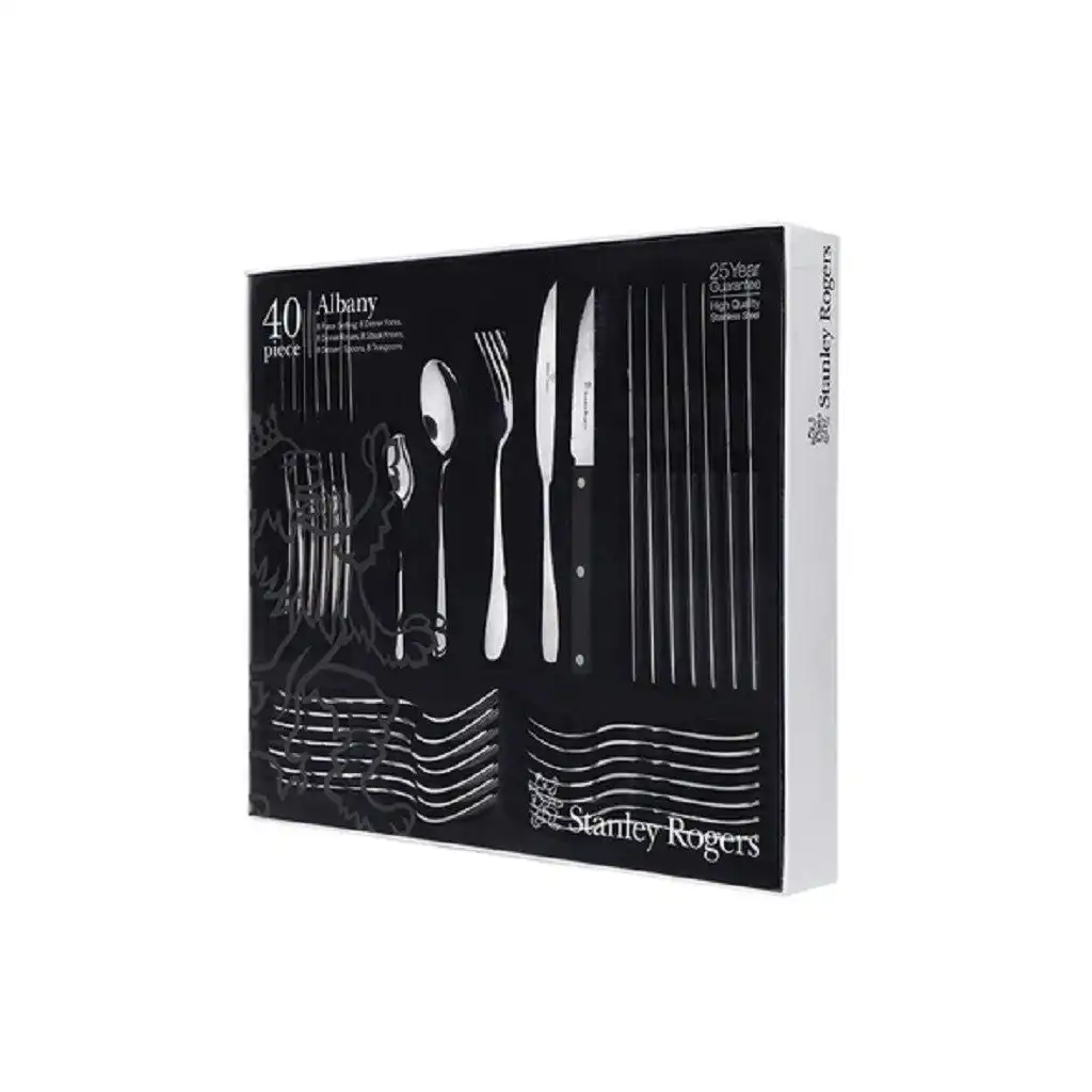Stanley Rogers Albany 40 Pce Cutlery Set