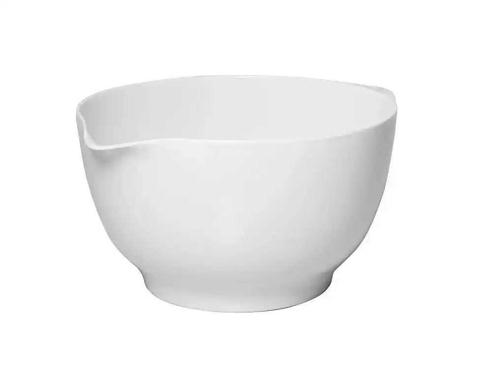 Avanti Melamine Mixing Bowl - White 2.5l