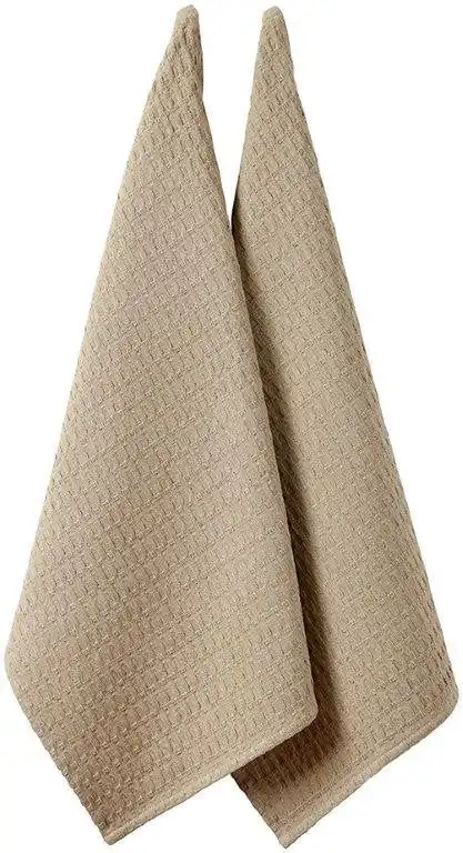 Ladelle Eco Recycled Taupe 2pk Kitchen Tea Towel