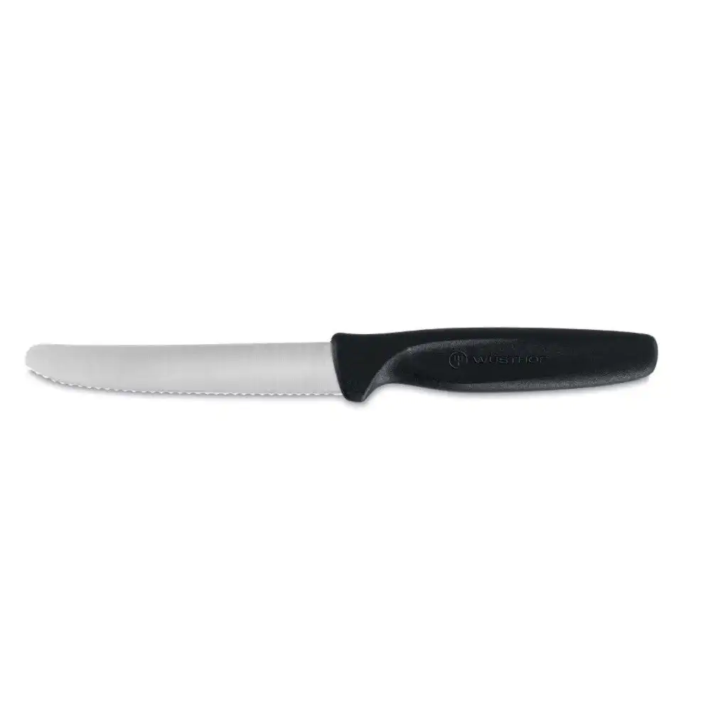 Wusthof Create Pizza/Steak Knife 10cm - Black