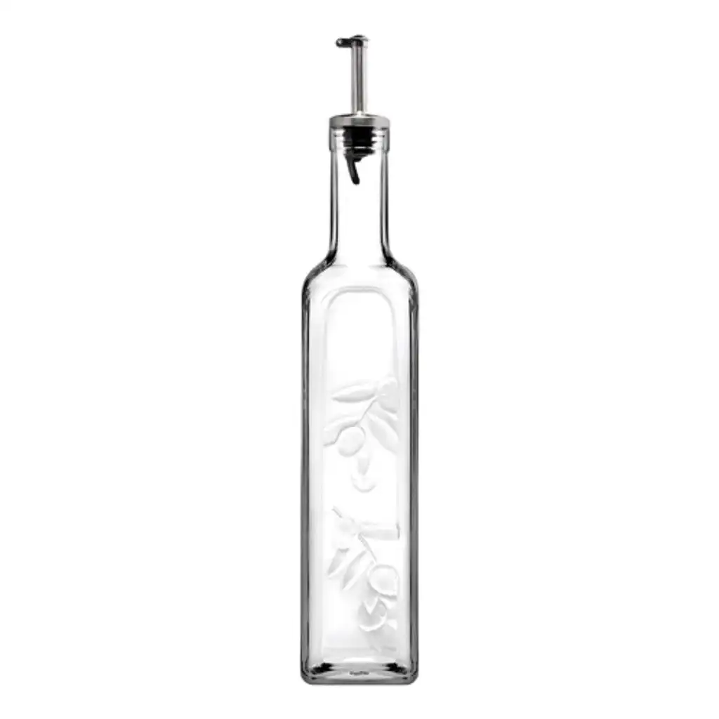 Pasabahce Homemade Oil/Vinegar Bottle With Pourer 500ml