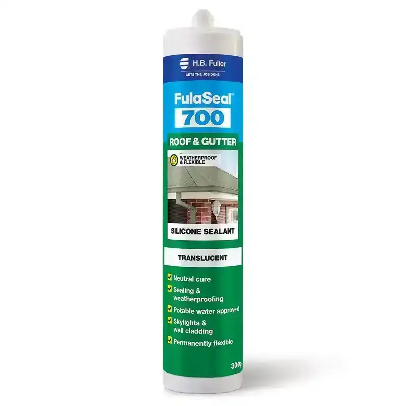 Fulaseal 700 Silicone Roof & Gutter Transparent 300g