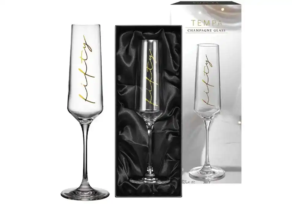 Tempa Celebration Fifty Champagne Glass