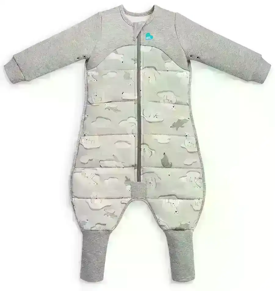 Love to Dream Sleep Suit Extra Warm 3.5 TOG 6-12 Months - South Pole Grey