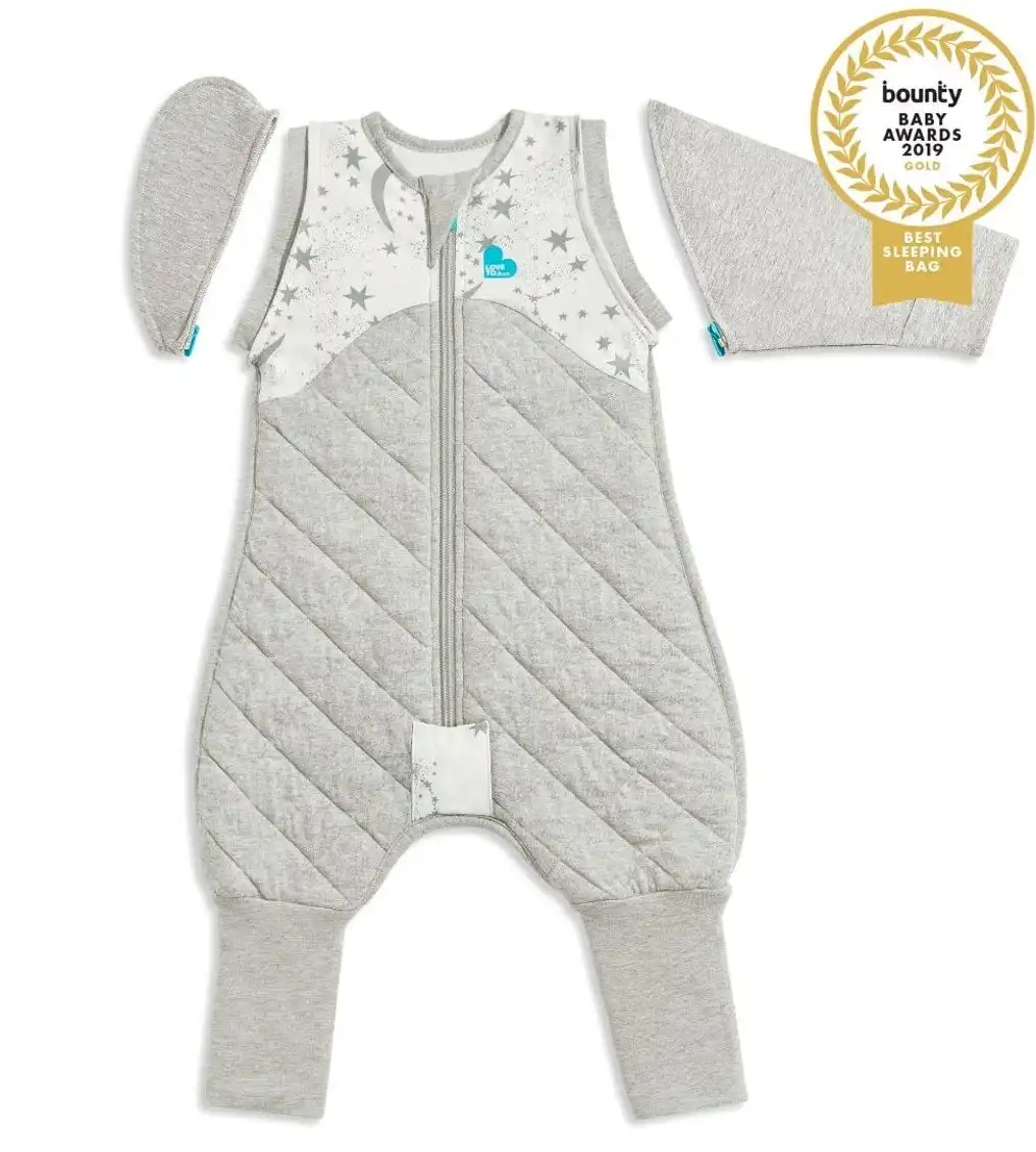 Love to Dream Swaddle Up Transition Suit Warm 2.5 TOG Large (8.5-11kg)- White Dreamer