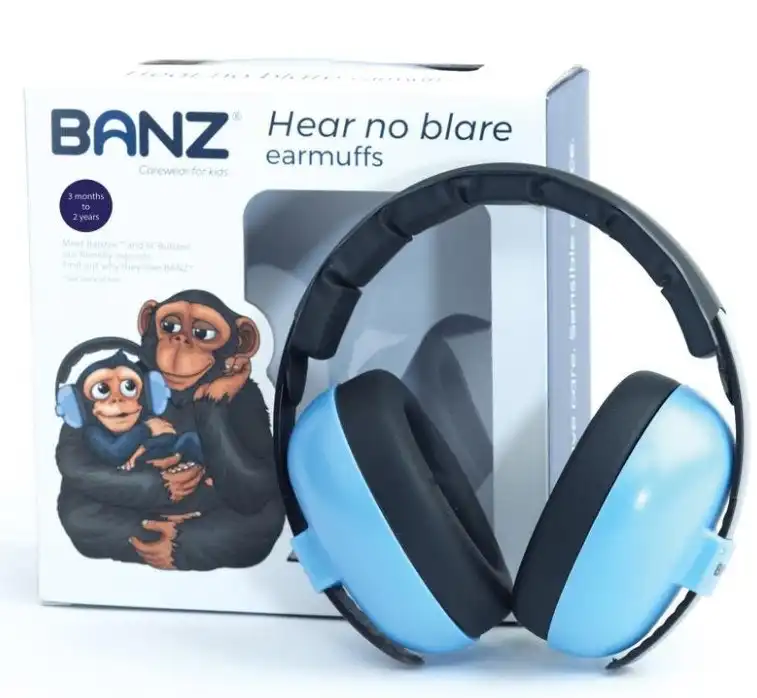 Banz Baby Earmuffs - Baby Blue