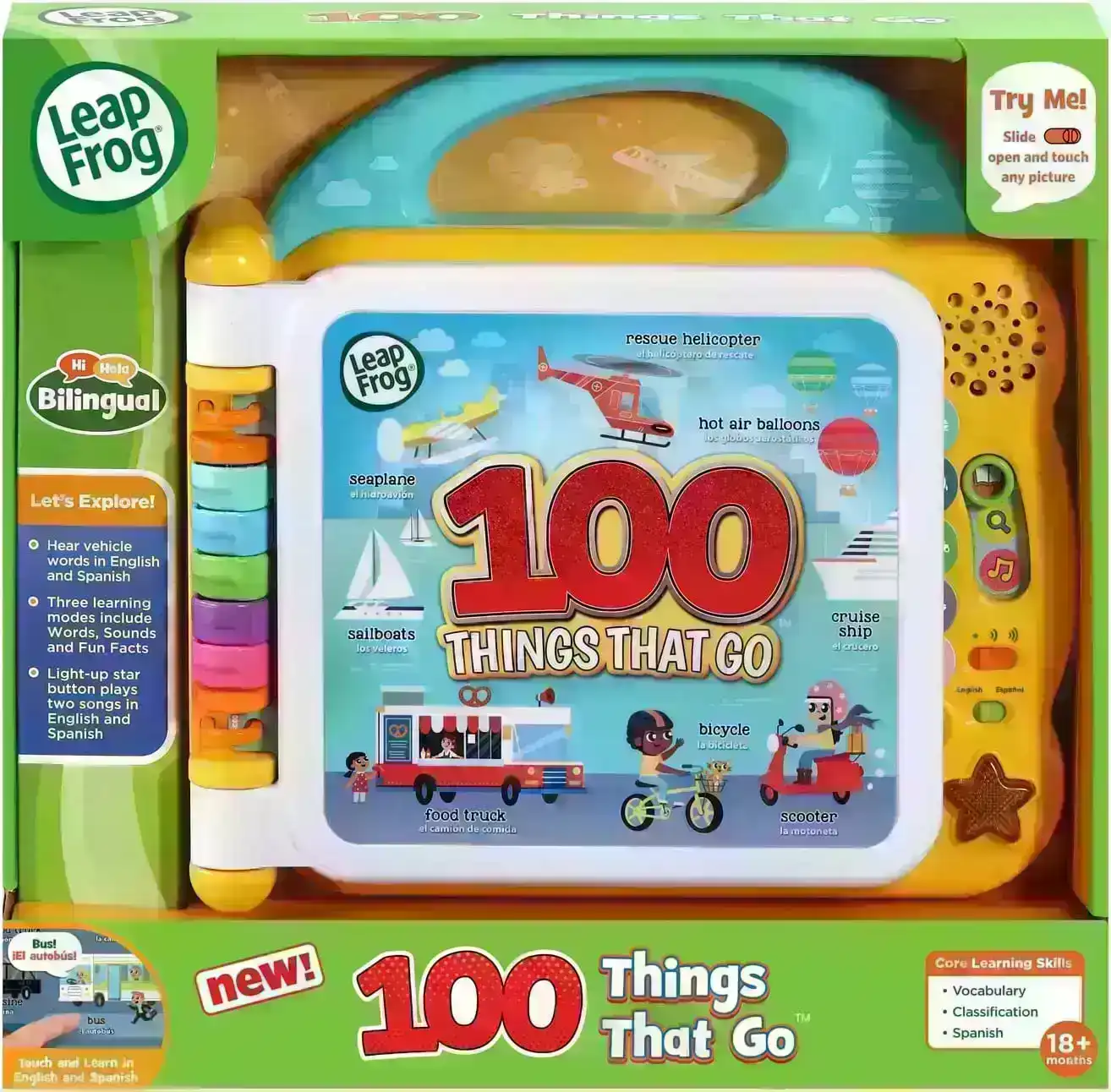 LeapFrog 100 Things That Go Book