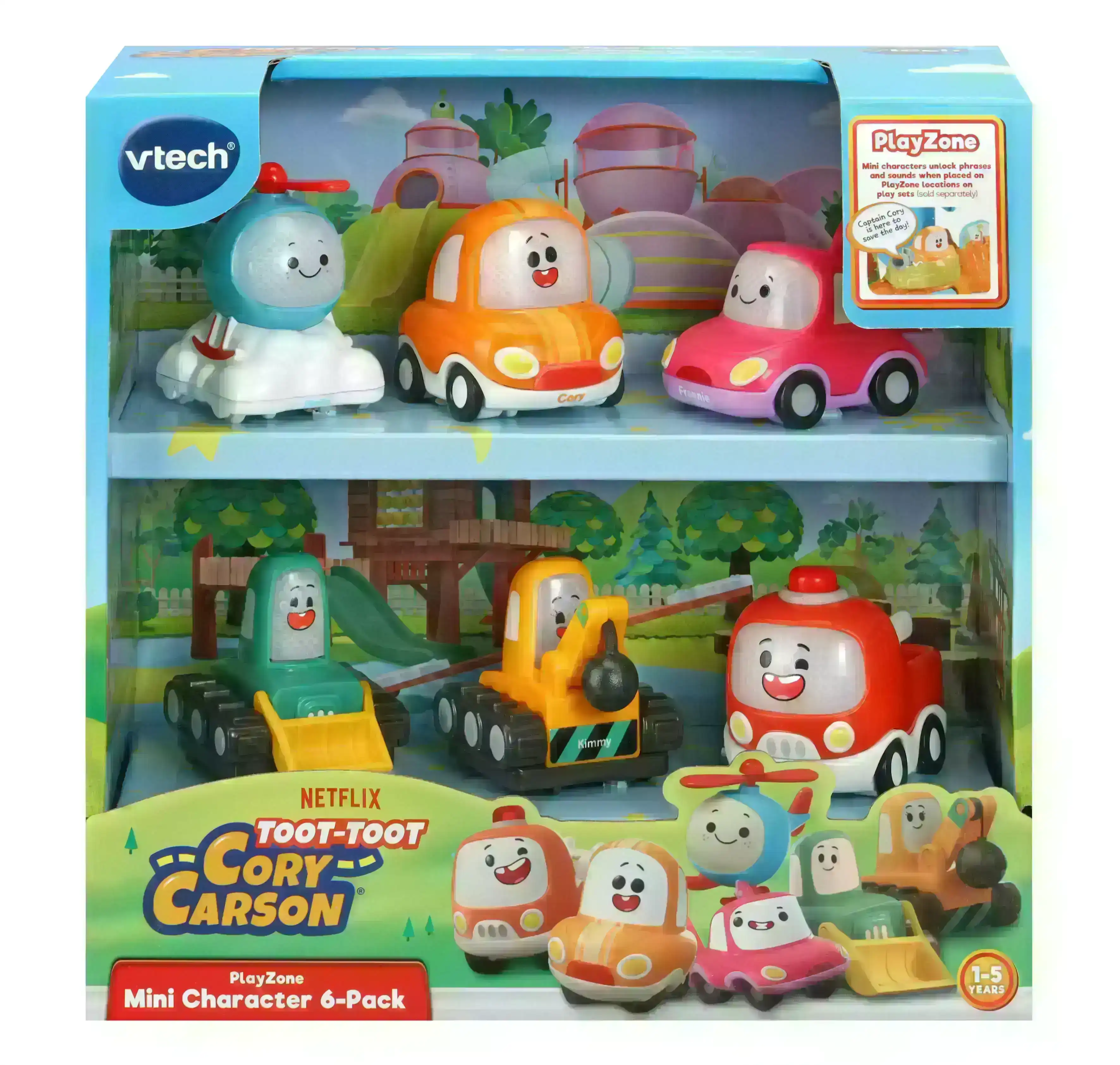 VTech Toot-Toot Cory Carson Playzone Mini Character 6 Pack
