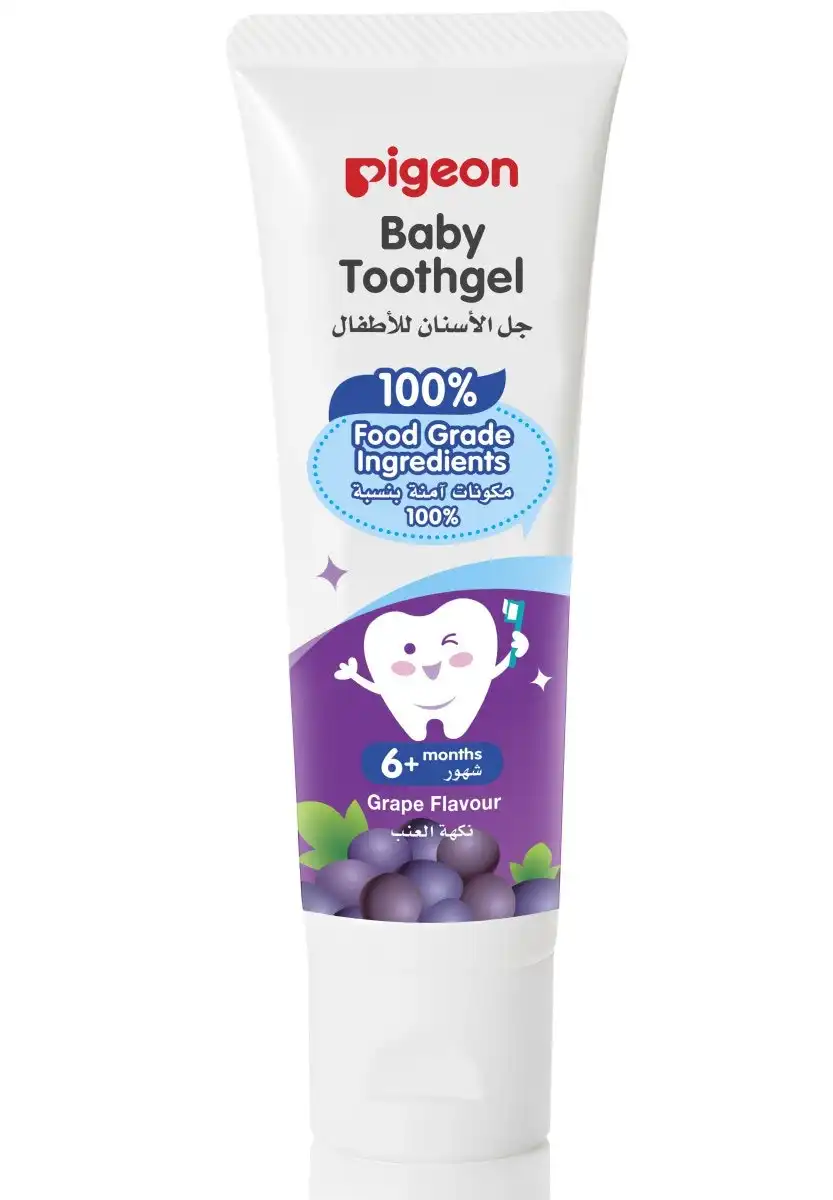 PIGEON Baby Toothgel Grape Flavour 45g