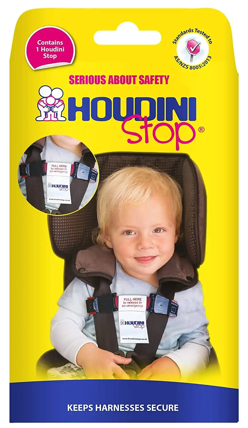 Houdini Stop Car Seat Chest Clip Lock