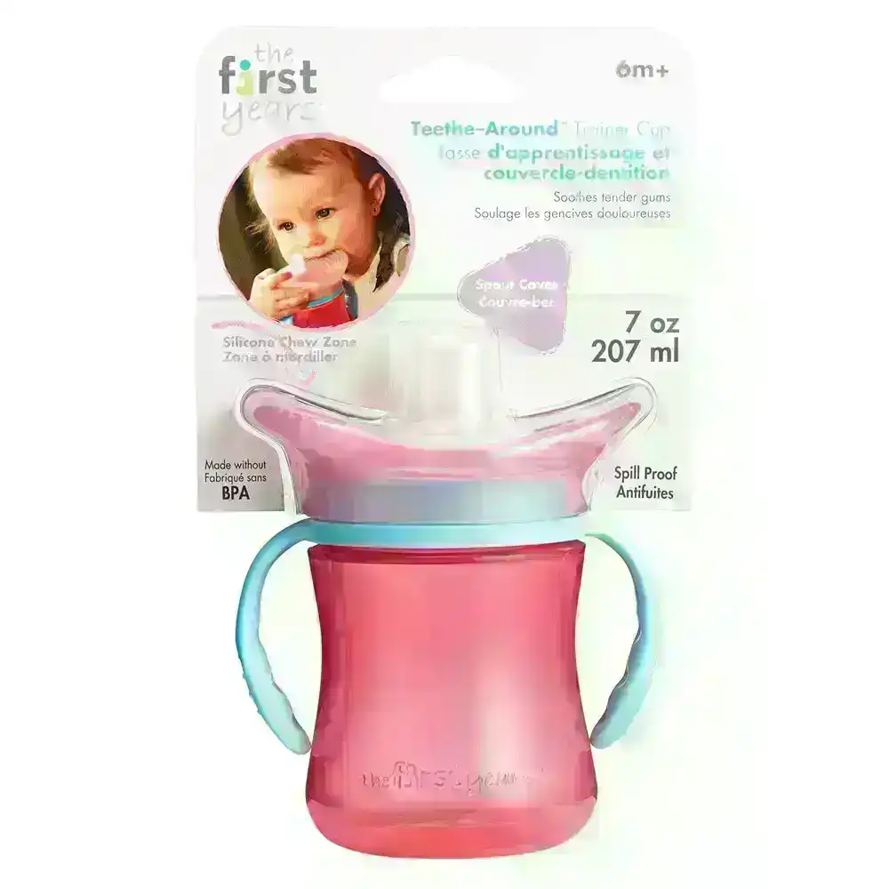 First Years Teething Trainer Cup - Pink