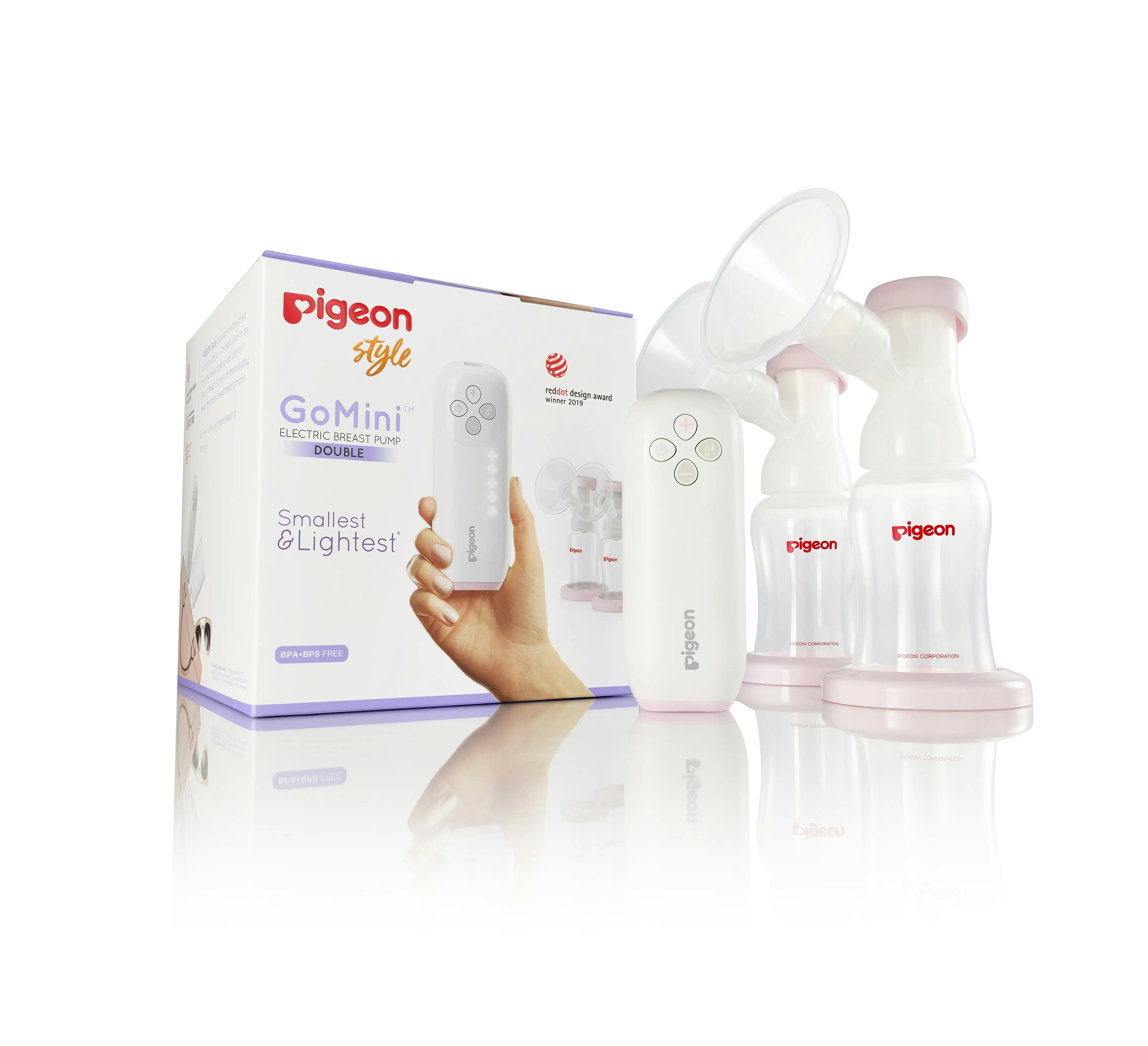 PIGEON Style GoMini Double Electric Breast Pump