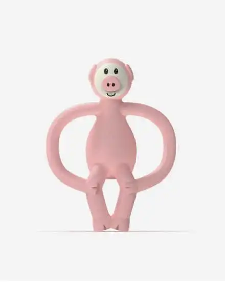 Matchstick Monkey Pig Teether Anti Microbial