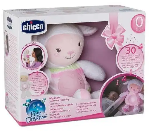 Chicco First Dream Lullaby Sheep Pink