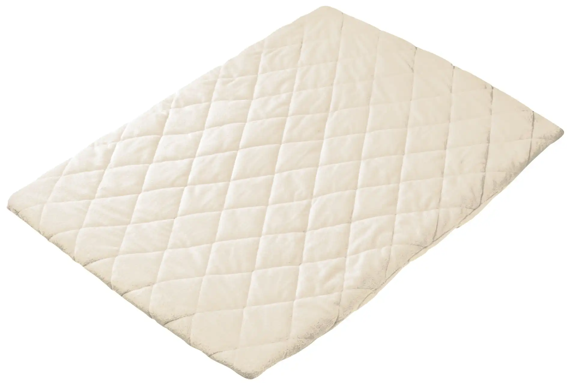Playette Quilted Travel Cot & Sheet Cream