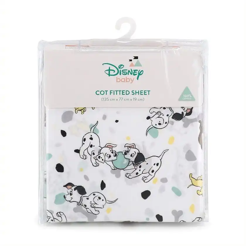 Disney Baby 101 Dalmatians Fitted Sheet