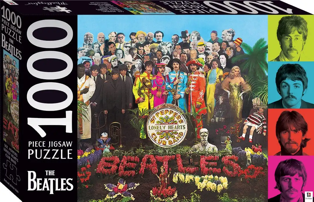 1000-Piece The Beatles Jigsaw Puzzle, Sgt. Pepper’s Lonely Hearts Club Band