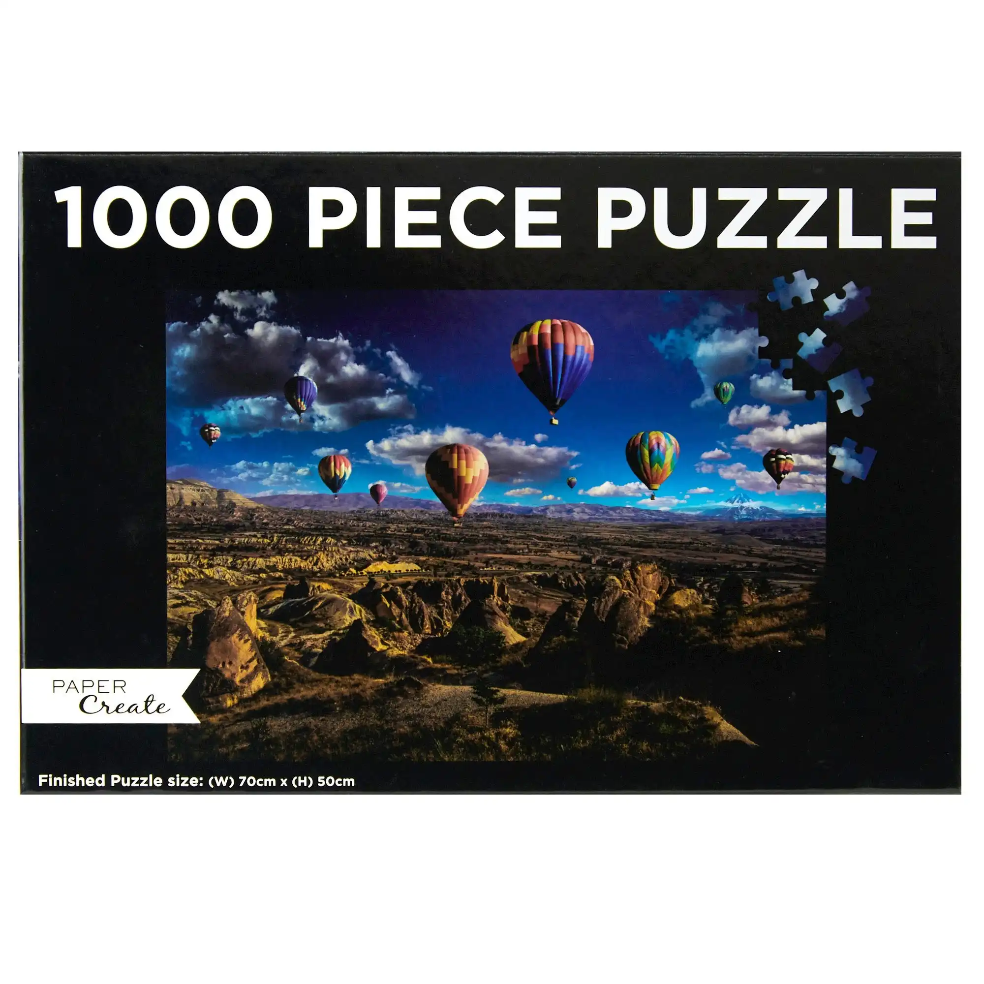 Paper Create 1000-Piece Jigsaw Puzzle, Hot Air Balloons