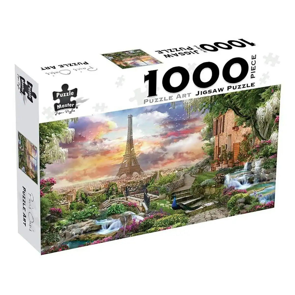 Puzzle Master 1000-Piece Jigsaw Puzzle, Paris Oasis