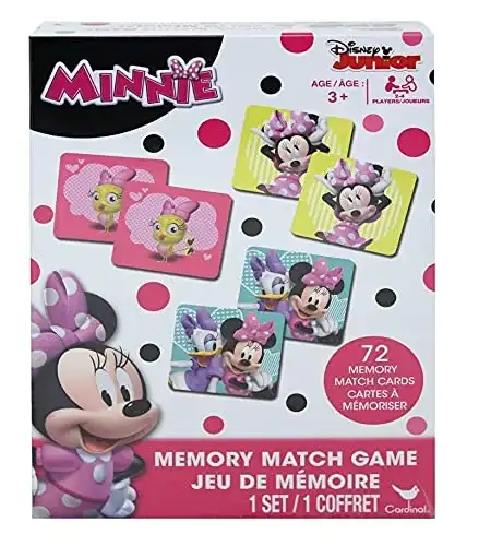 Memory Match Game, Minnie Mouse- 72pc
