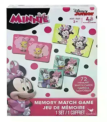 Memory Match Game, Minnie Mouse- 72pc