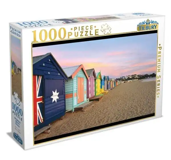 Tilbury 1000-Piece Jigsaw Puzzle, Brighton Beach Boxes