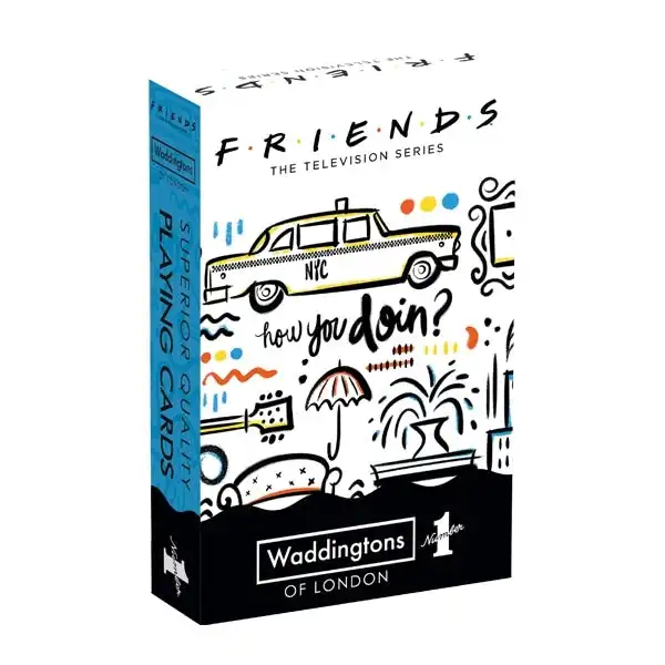 Waddingtons Playing Cards, Friends- 12pc